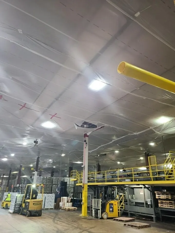 Temporary Suspended Ceiling Covers of Rapid Installation Group, Inc.