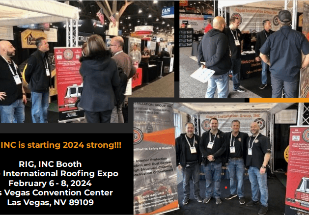 The 2024 International Roofing Expo banner